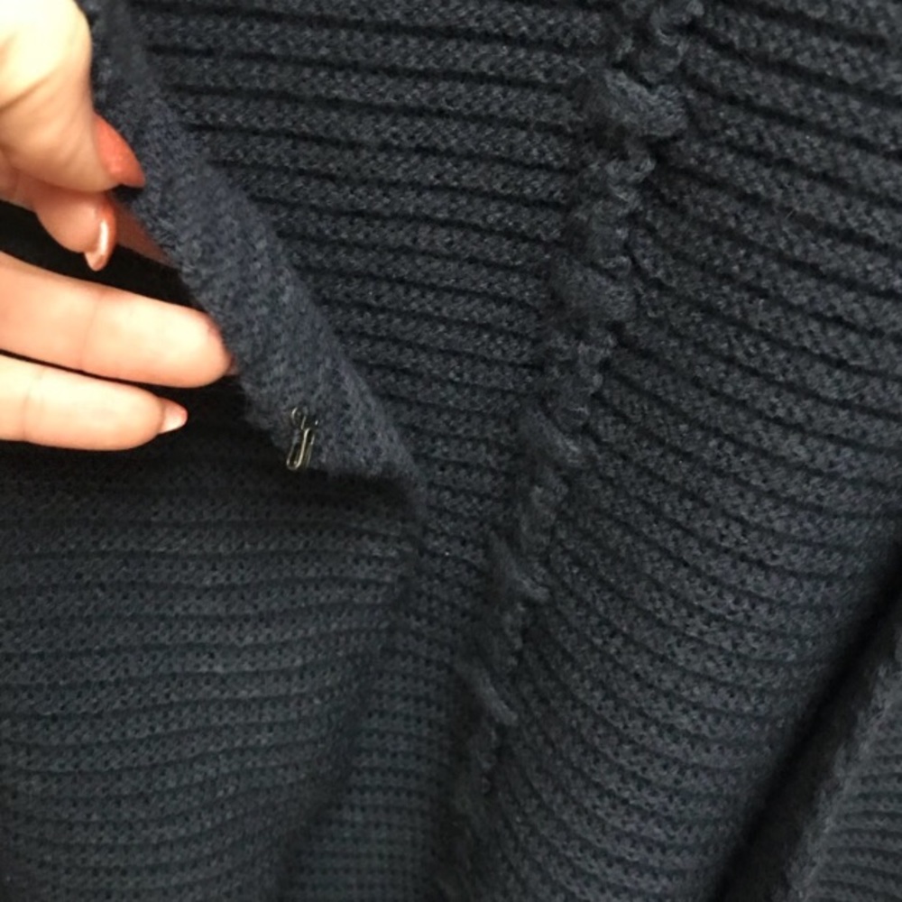 Navy blue cardigan size XL - Picture 4 of 5